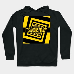 Yellow "It's A Conspiracy!" Hoodie